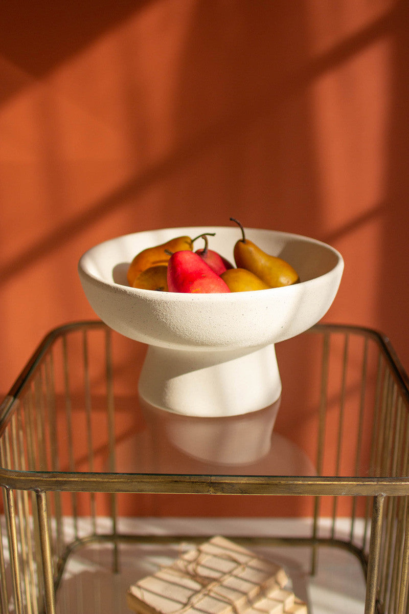 Ceramic, Footed Bowl / Short