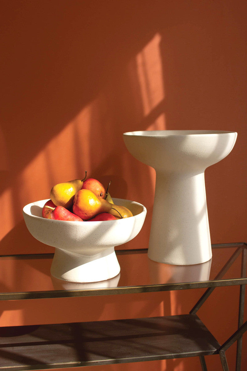 Ceramic, Footed Bowl / Short