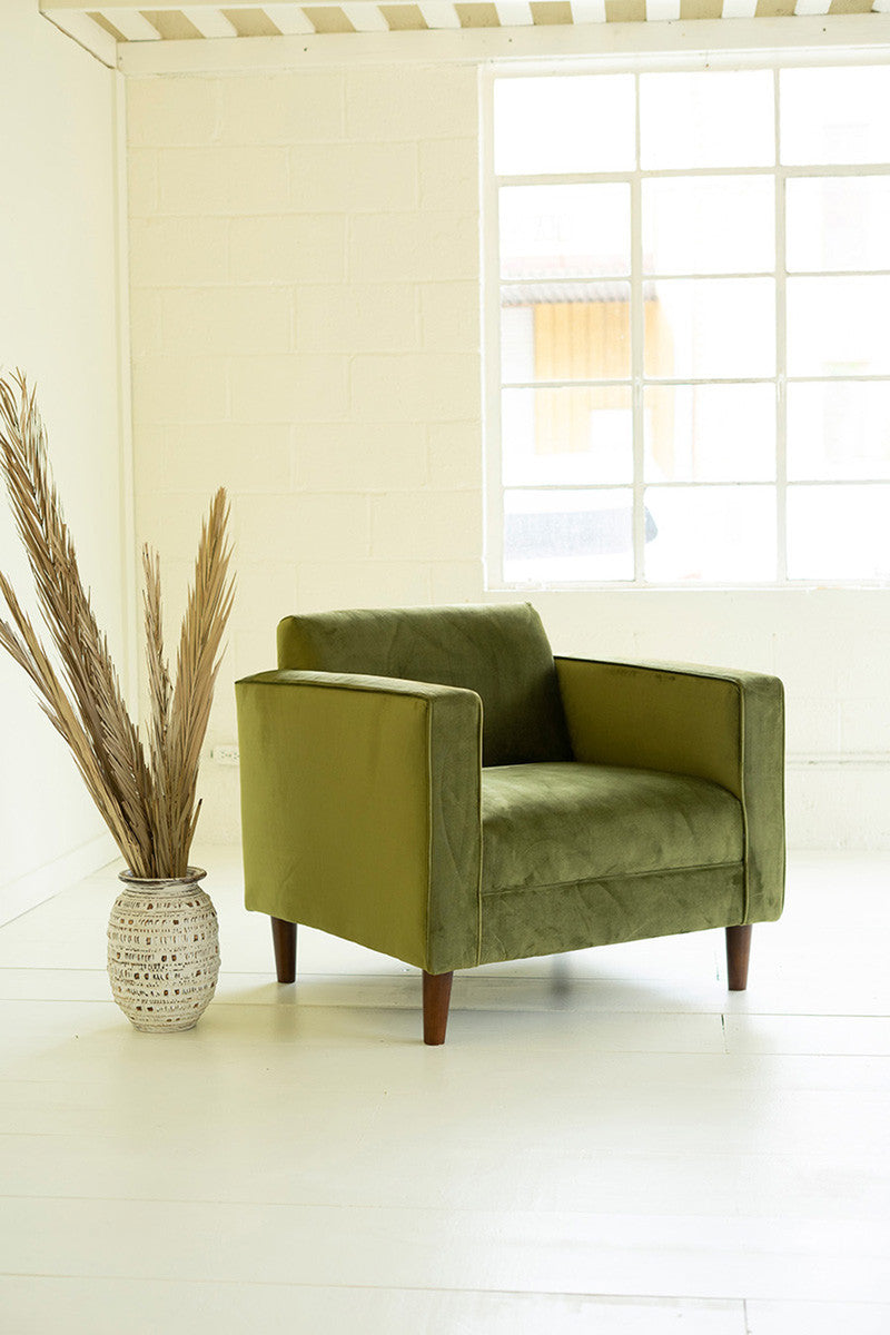 Dylan Velvet Chair