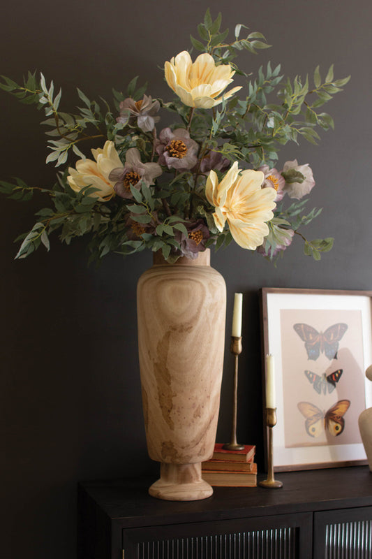 Elevated Timber Vase