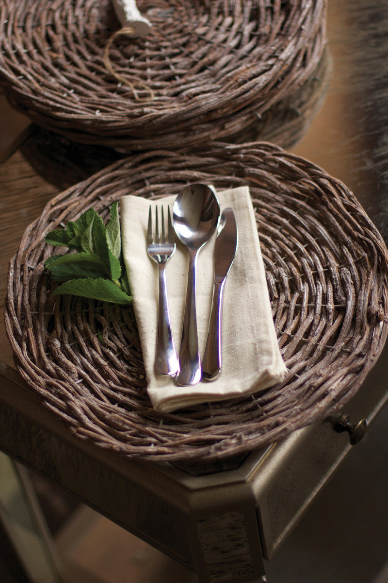 Handwoven Wicker Placemats