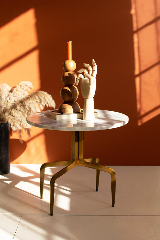 Marble Accent Table