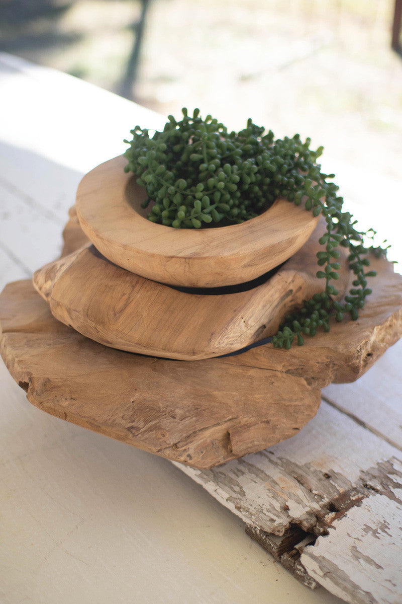 Natural Wooden Bowl